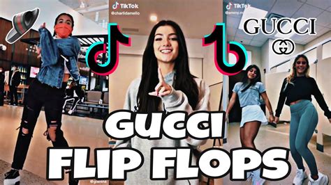 what was the original song from gucci flip flops mean|gucci flip flops tiktok song.